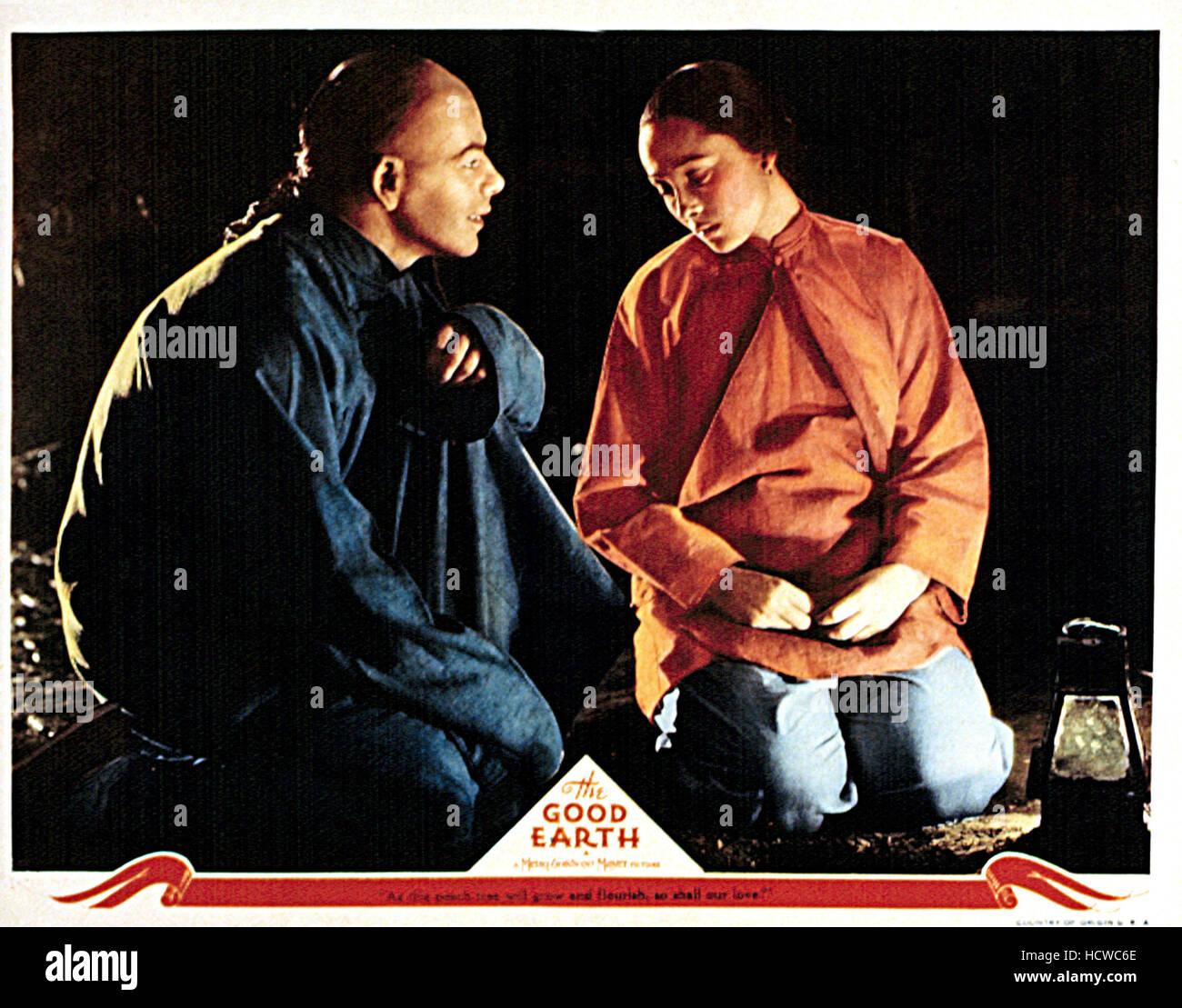 THE GOOD EARTH, Paul Muni, Luise Rainer, 1937 Stock Photo - Alamy