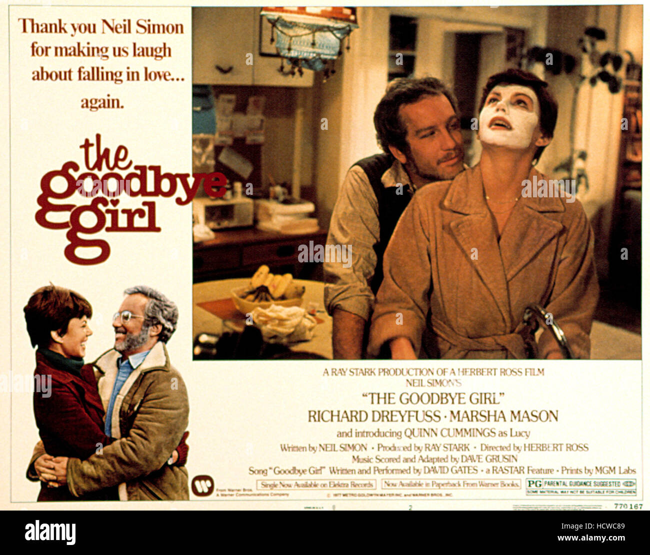 Richard dreyfuss the goodbye girl 1977 hires stock photography and