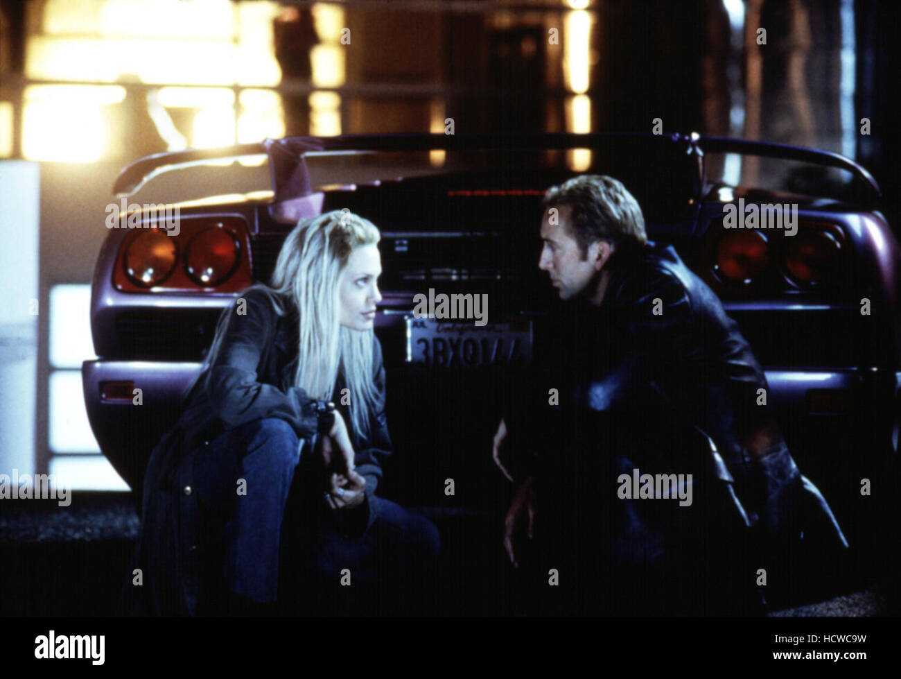 GONE IN SIXTY SECONDS Angelina Jolie Nicolas Cage 2000 Stock Photo 
