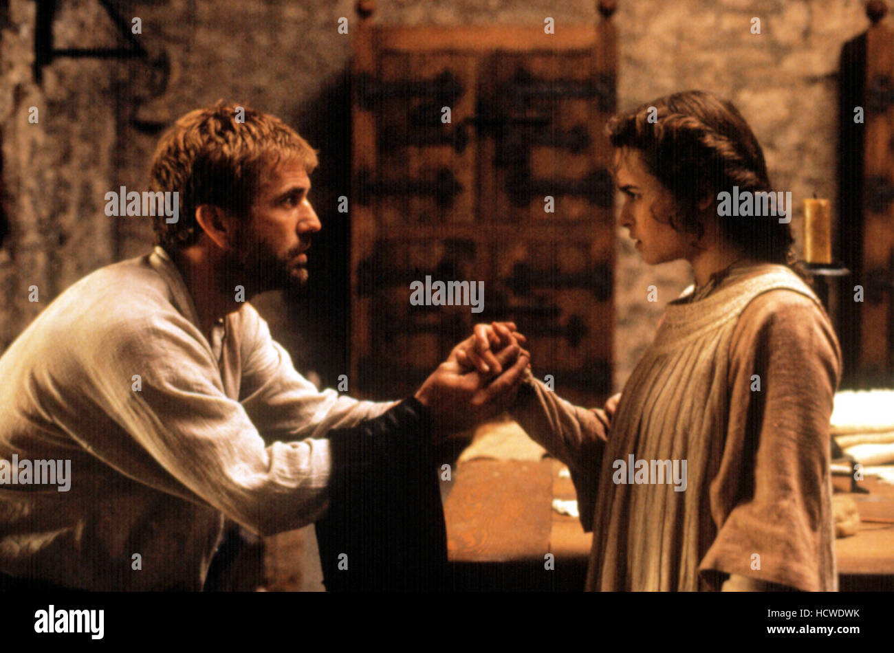 HAMLET, Mel Gibson, Helena BonhamCarter, 1990 Stock Photo Alamy