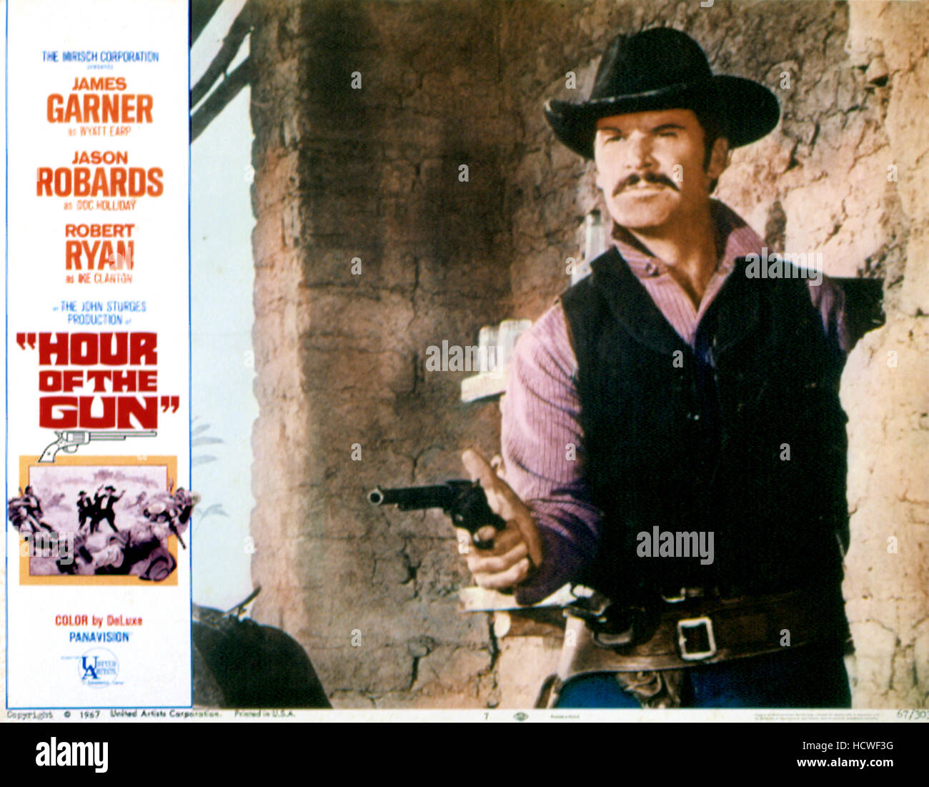 HOUR OF THE GUN, James Garner, 1967 Stock Photo Alamy