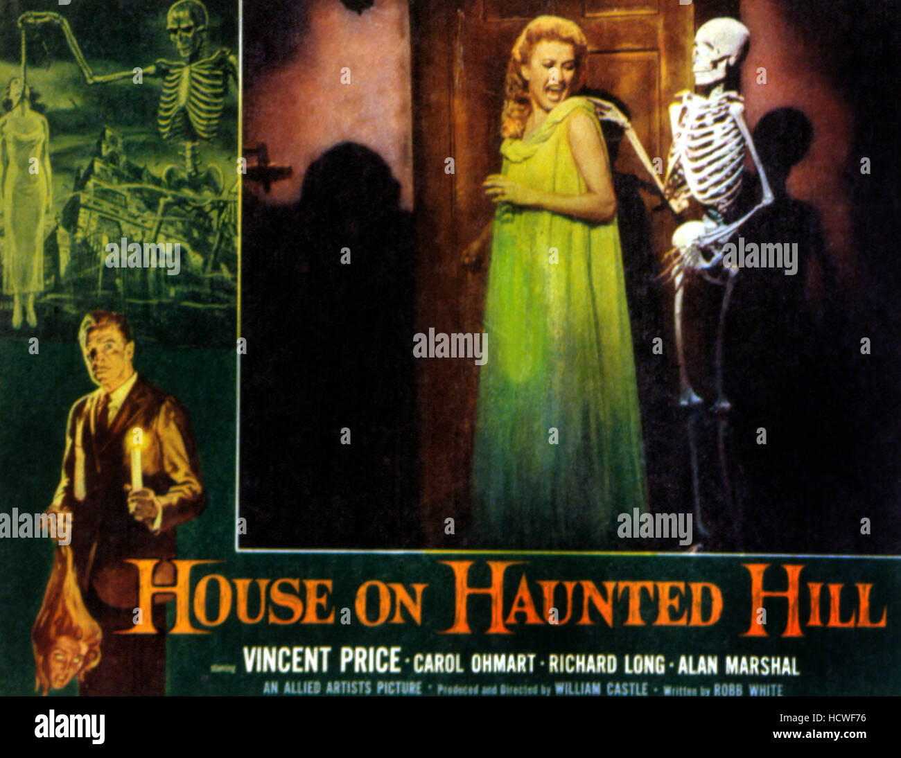 HOUSE ON HAUNTED HILL, Carol Ohmart, 1959 Stock Photo Alamy