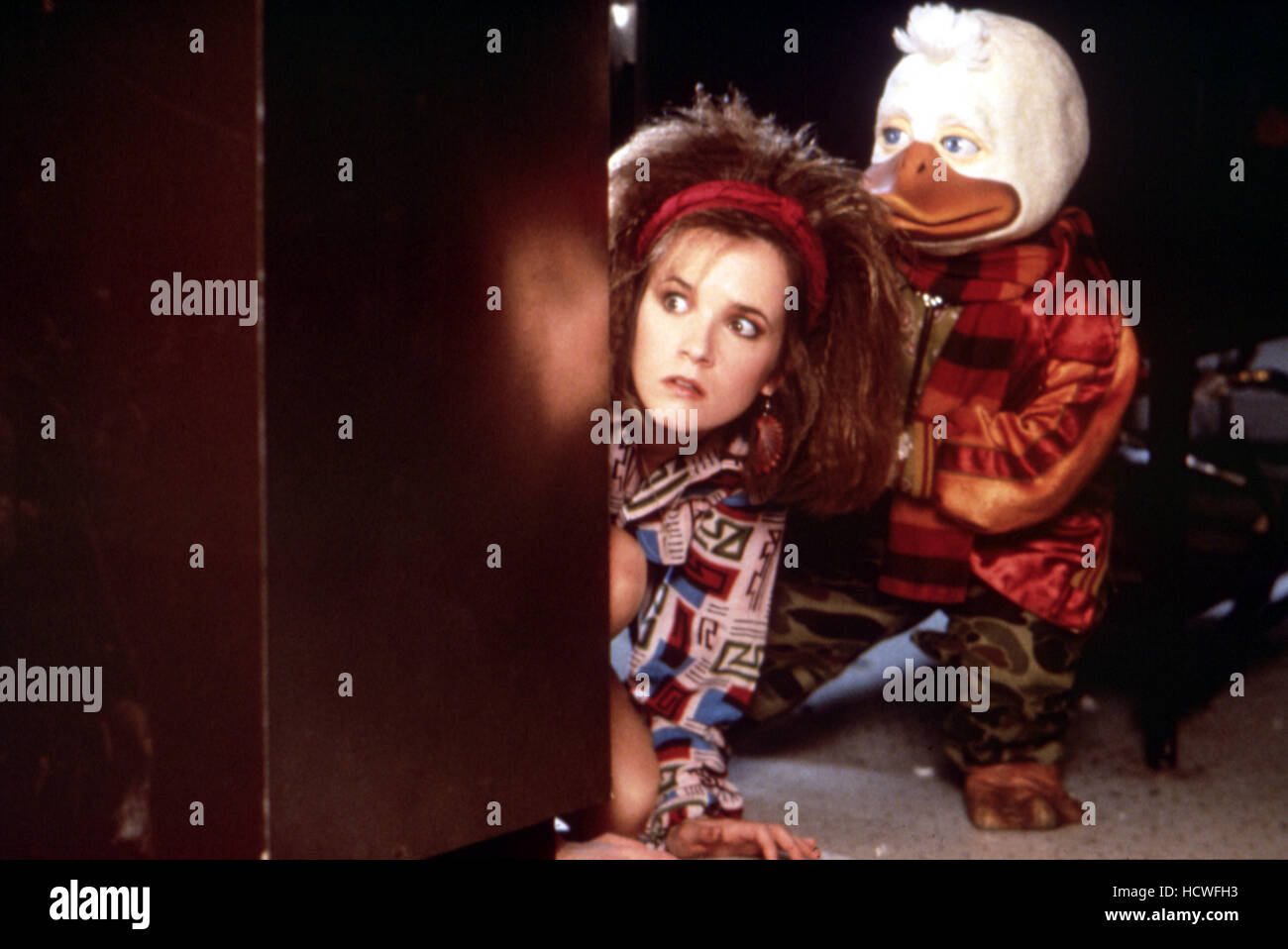 HOWARD THE DUCK, Lea Thompson, 1986. (c) Universal Pictures/ Courtesy: Everett Collection. Stock Photo