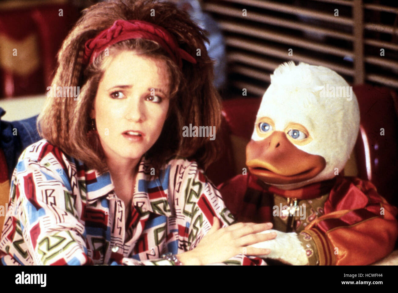 HOWARD THE DUCK, Lea Thompson, 1986. (c) Universal Pictures/ Courtesy: Everett Collection. Stock Photo