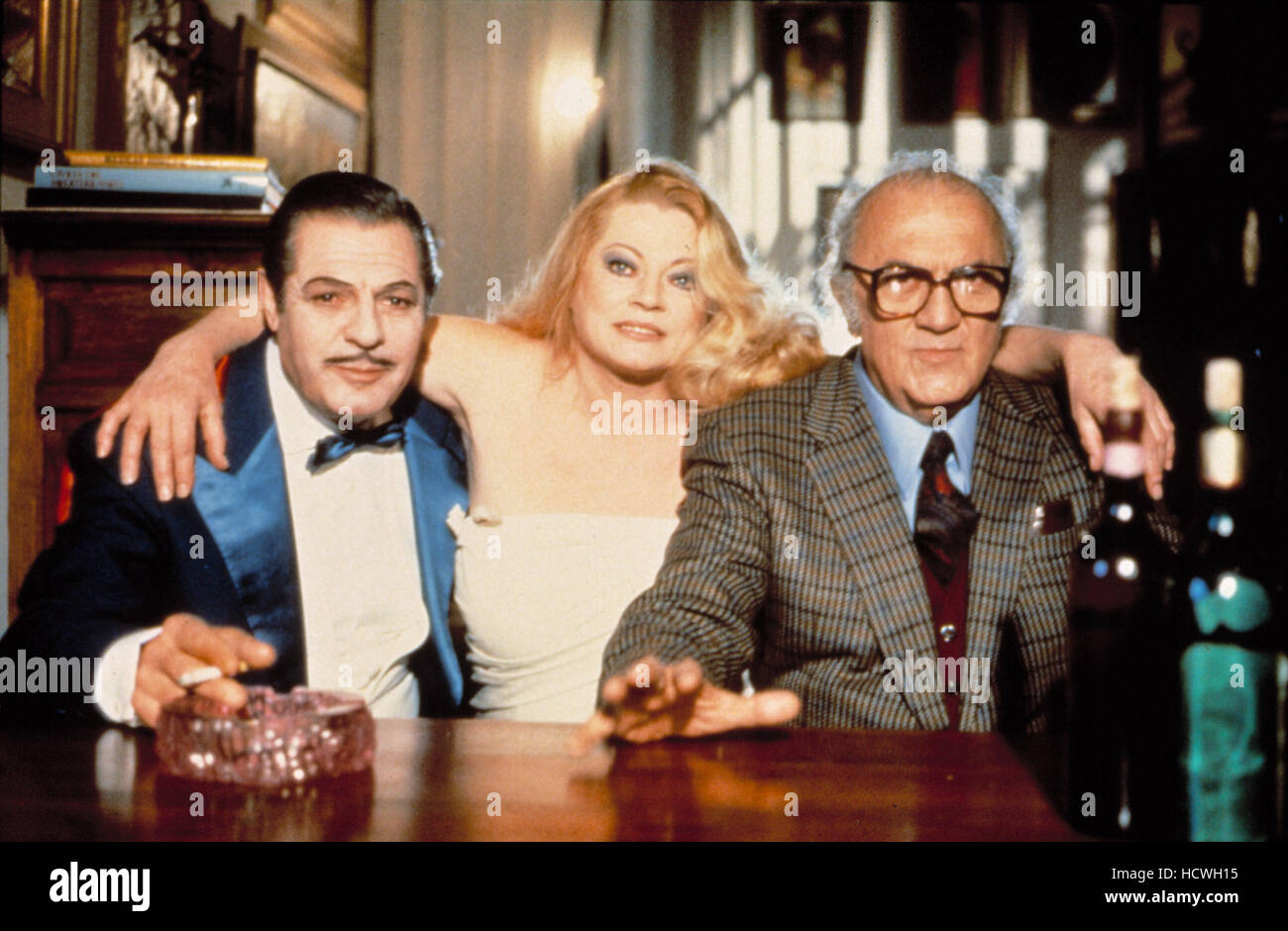 INTERVISTA, Marcello Mastroianni, Anita Ekberg, Federico Fellini 1987 Stock  Photo - Alamy