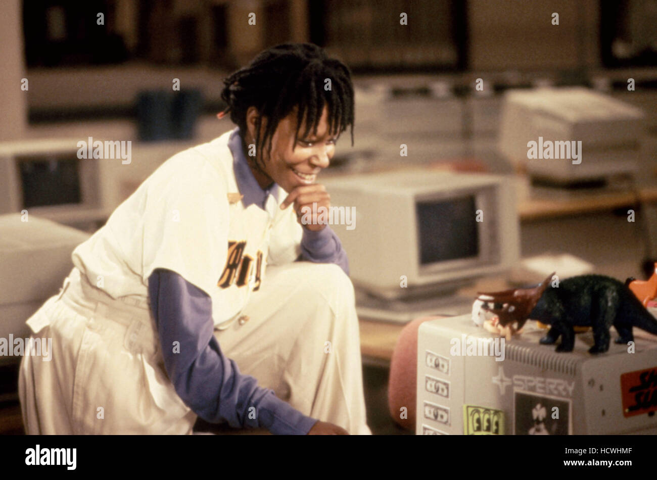 JUMPIN' JACK FLASH, Whoopi Goldberg, 1986, TM and Copyright (c)20th