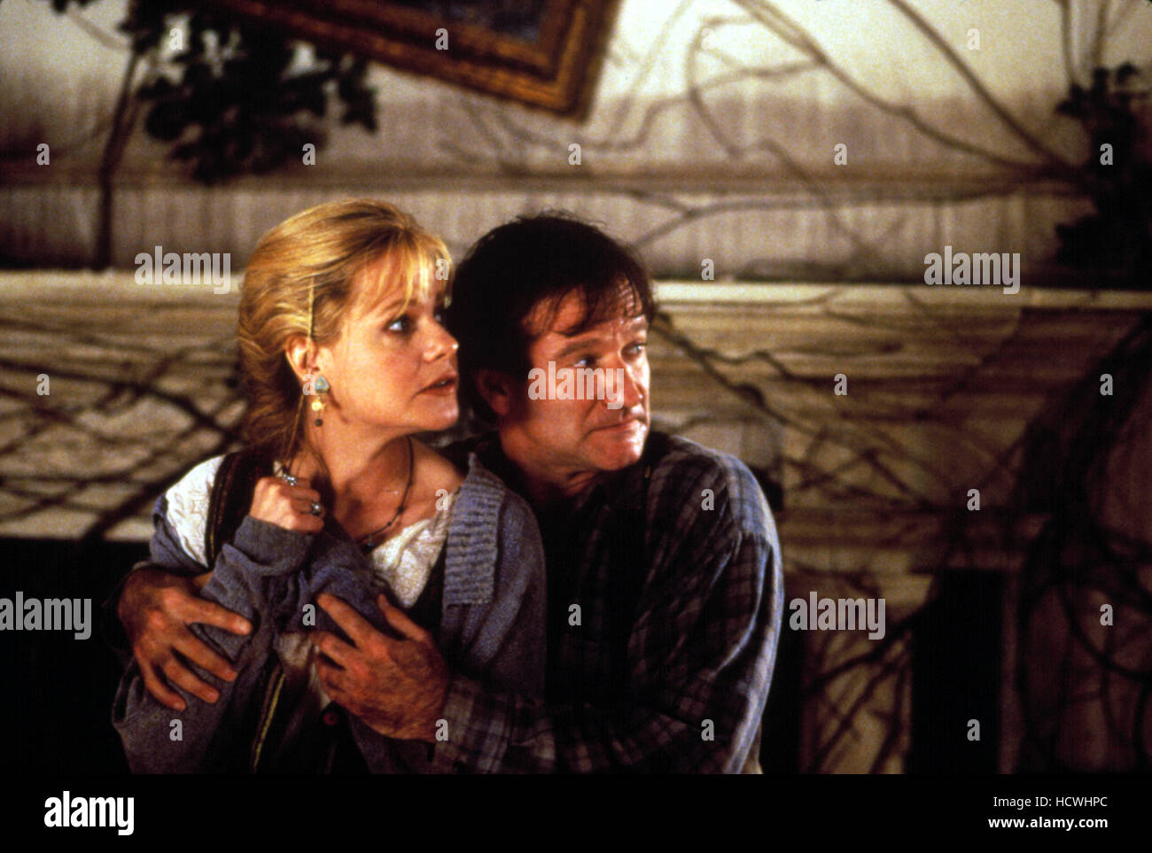 JUMANJI, Bonnie Hunt, Robin Williams, 1995 Stock Photo Alamy