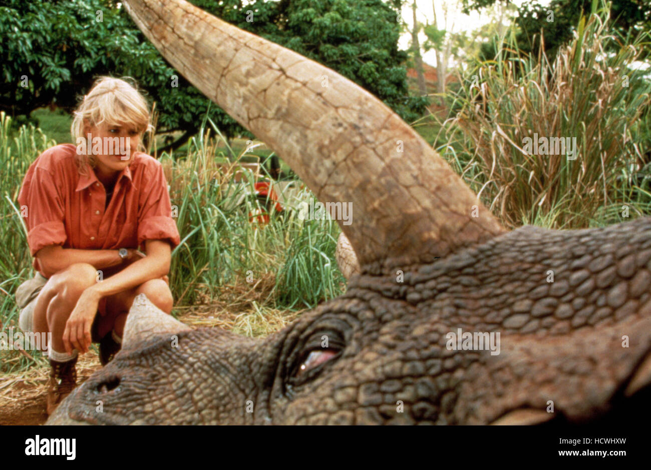 JURASSIC PARK, Laura Dern, 1993 Stock Photo Alamy