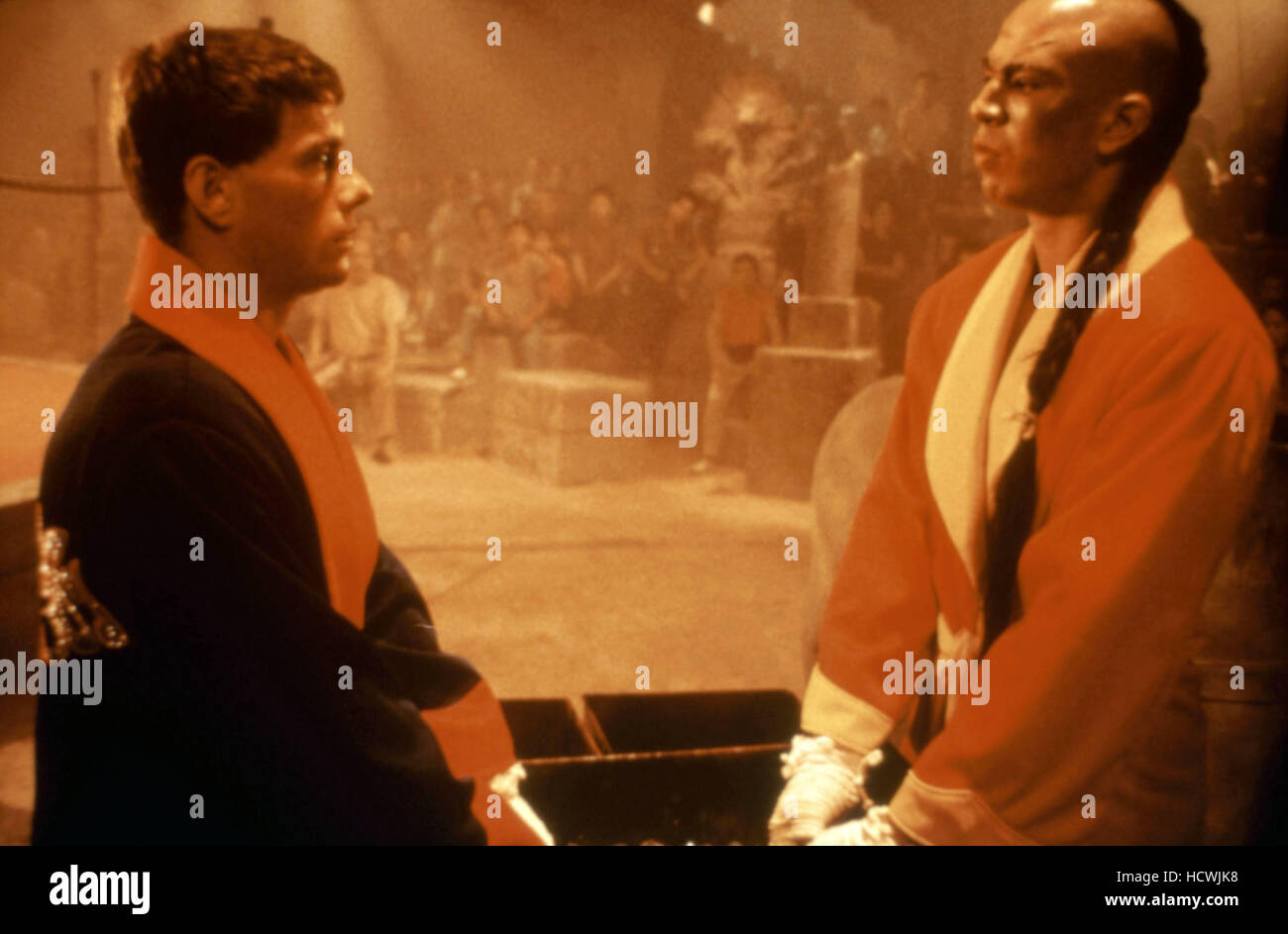 KICKBOXER, Jean-Claude Van Damme, Michel Qissi, 1987, (c)Cannon Films