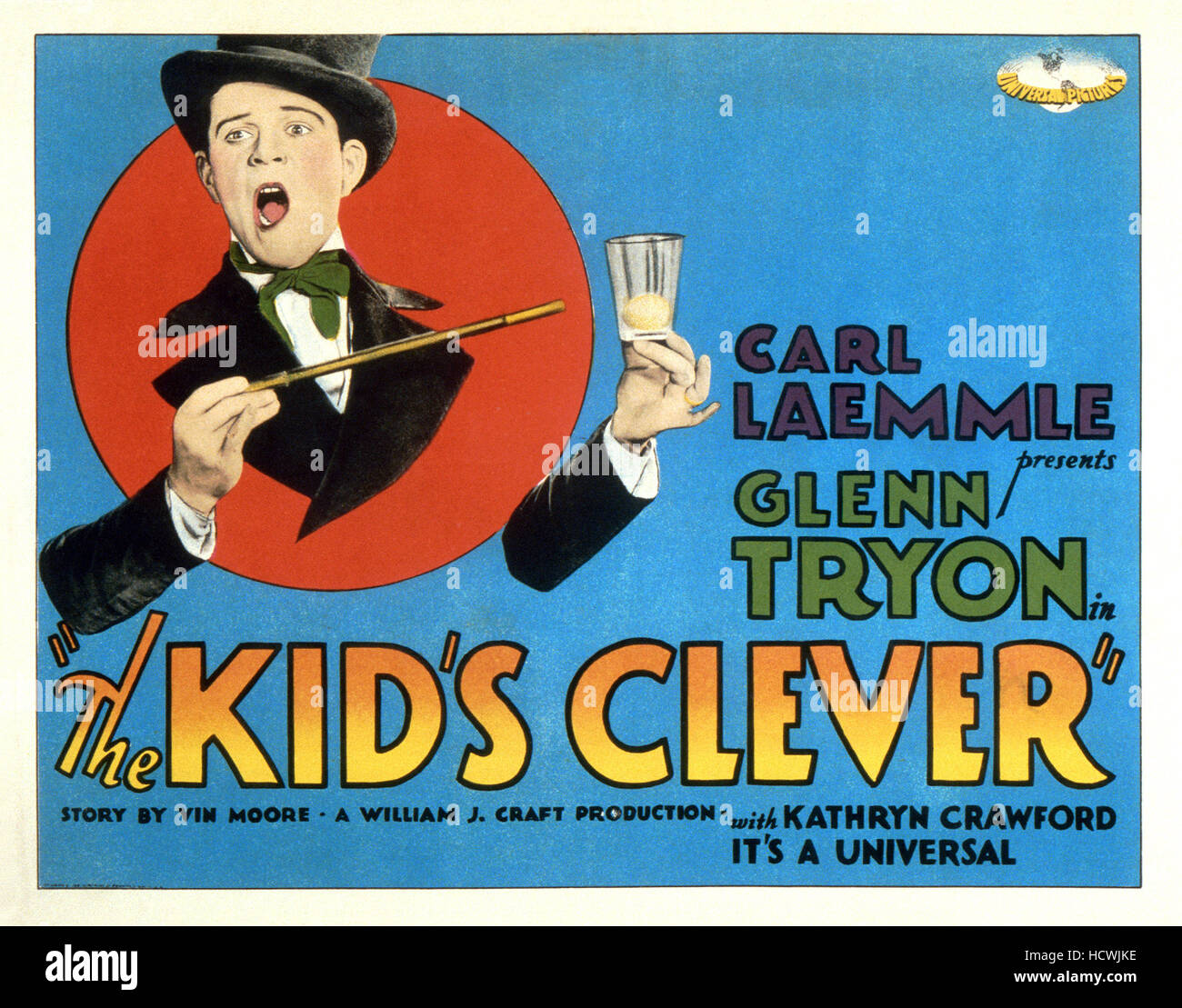 THE KID'S CLEVER, Glenn Tryon, 1928 Stock Photo Alamy