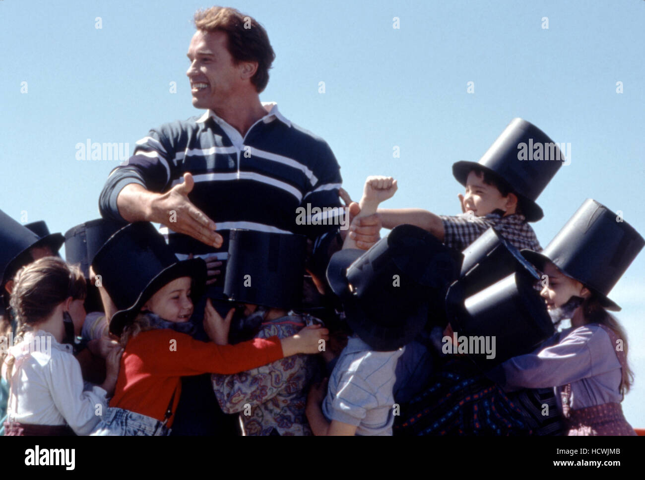 KINDERGARTEN COP, Arnold Schwarzenegger, 1990, (c)Universal/courtesy