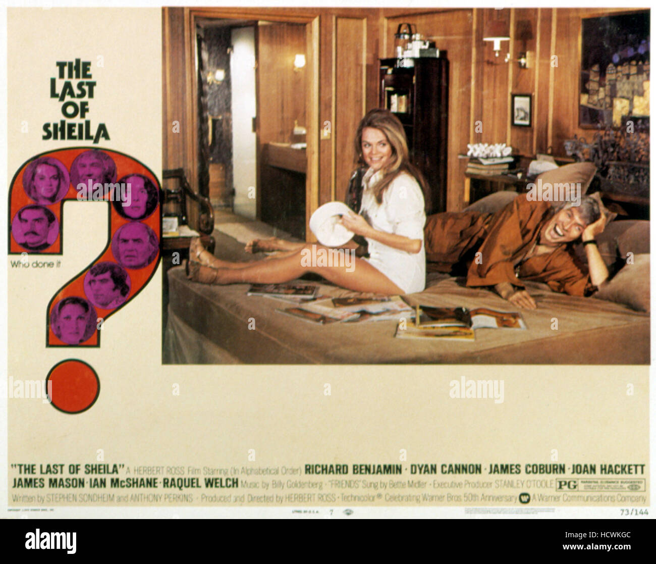 LAST OF SHEILA, Dyan Cannon, James Coburn, 1973 Stock Photo Alamy