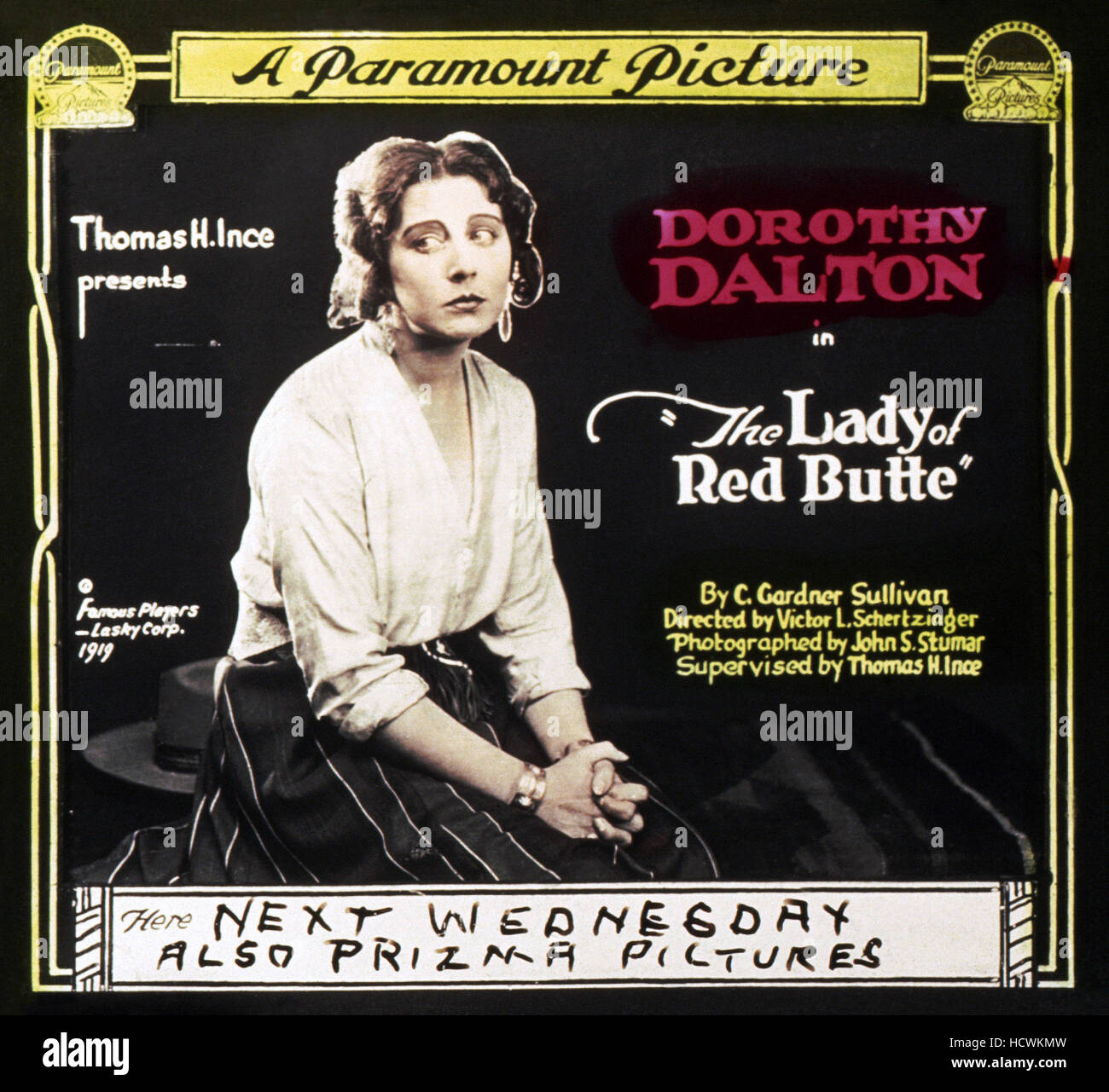 THE LADY OF RED BUTTE, Dorothy Dalton, 1919 Stock Photo Alamy