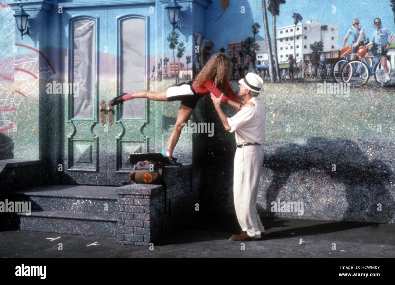 L.A. STORY, Steve Martin, Sarah Jessica Parker, 1991 Stock Photo