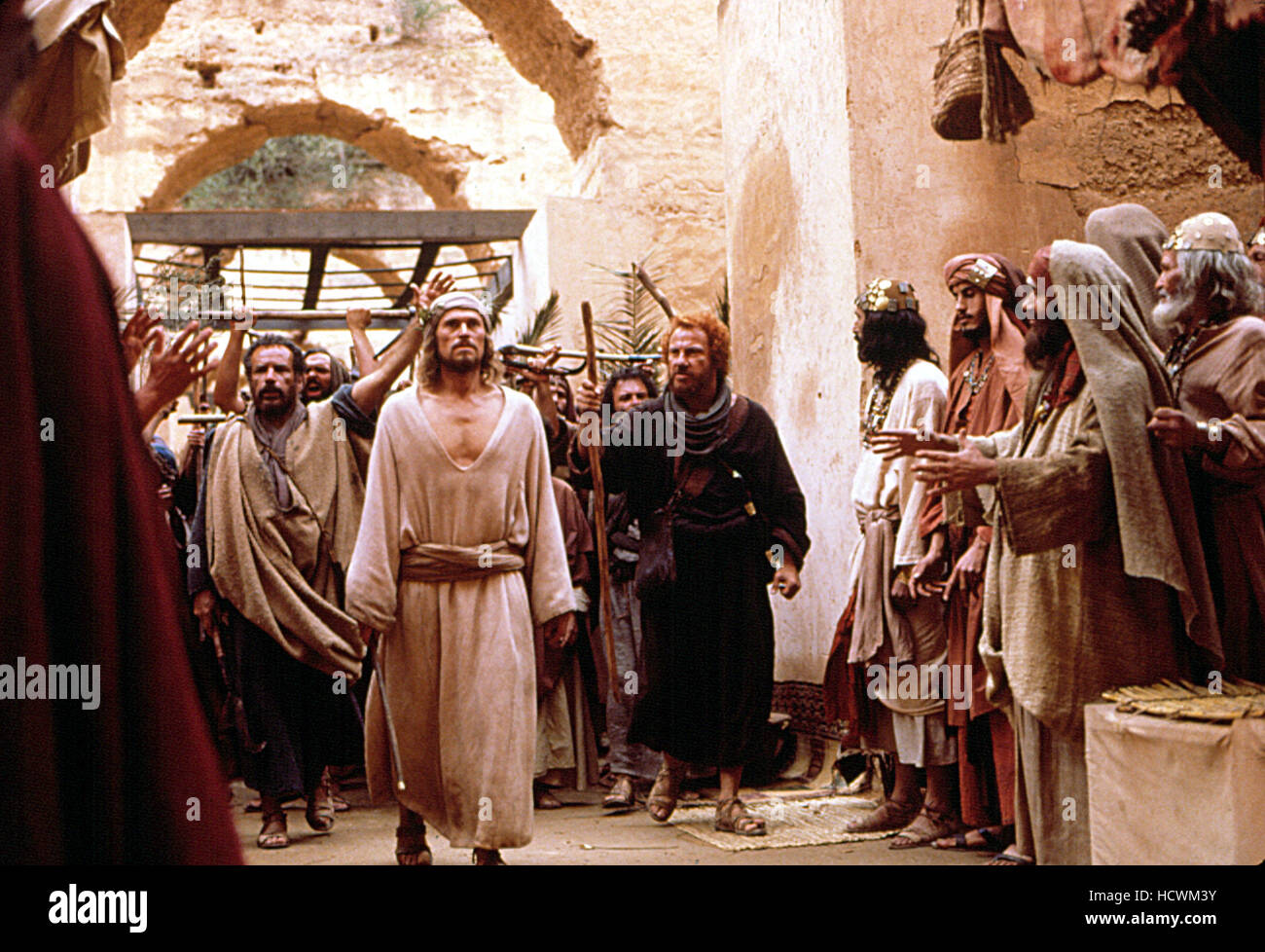 THE LAST TEMPTATION OF CHRIST, Willem Dafoe, Harvey Keitel, 1988 Stock