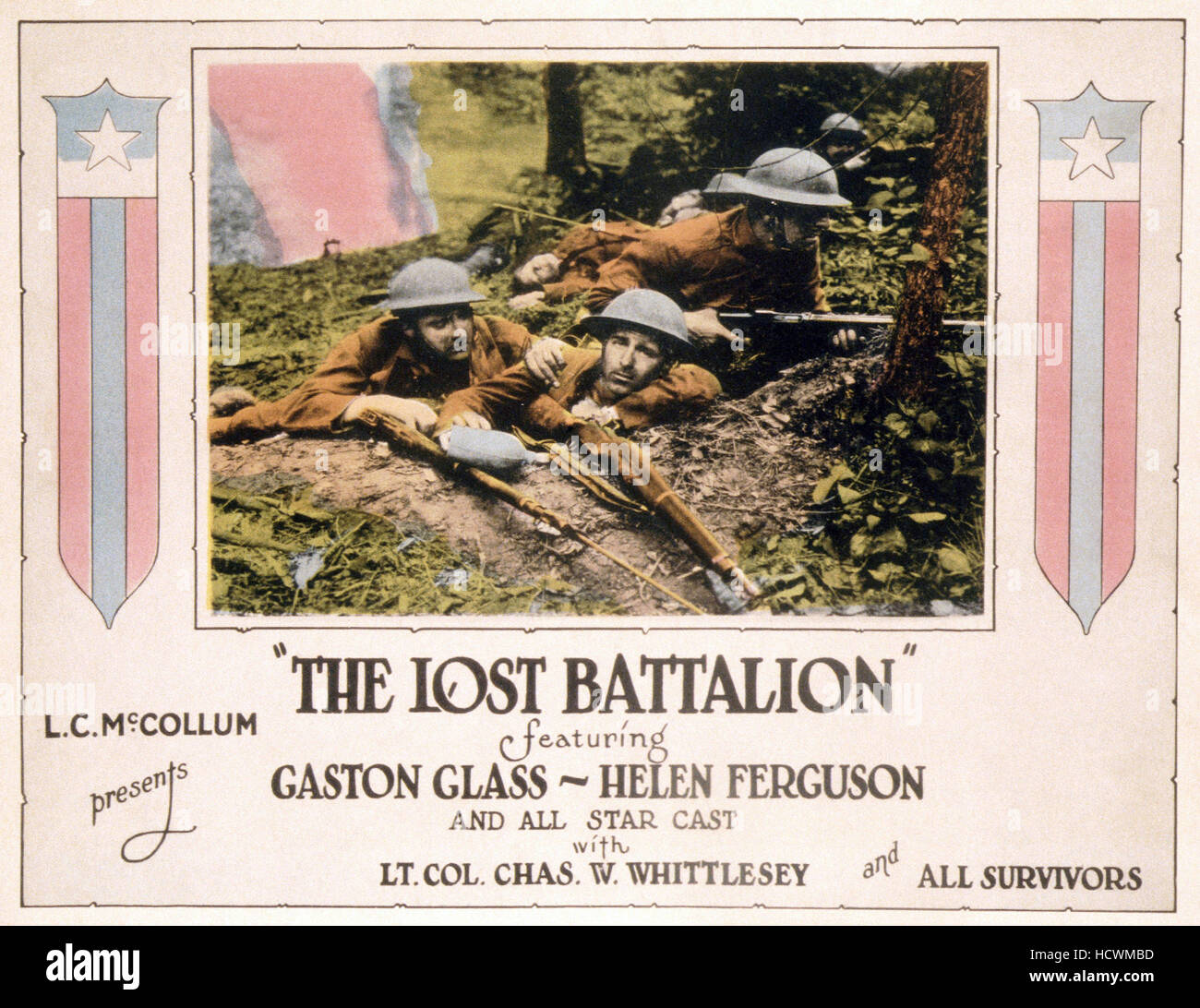 the-lost-battalion-1919-stock-photo-alamy