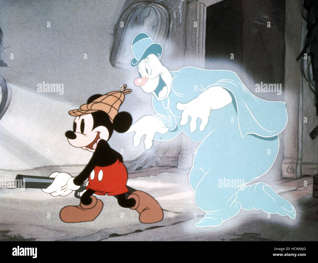 Lonesome Ghosts Mickey Mouse 1937 Stock Photo Alamy