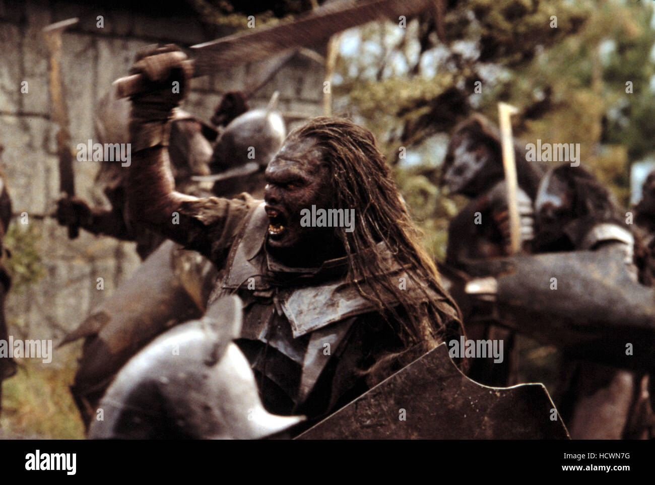 THE LORD OF THE RINGS THE FELLOWSHIP OF THE RING, UrukHai battle