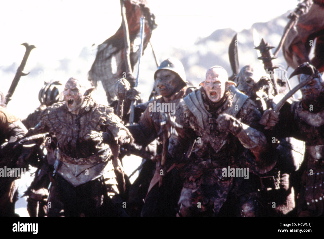 THE LORD OF THE RINGS THE FELLOWSHIP OF THE RING, Orcs, 2001. ©Warner