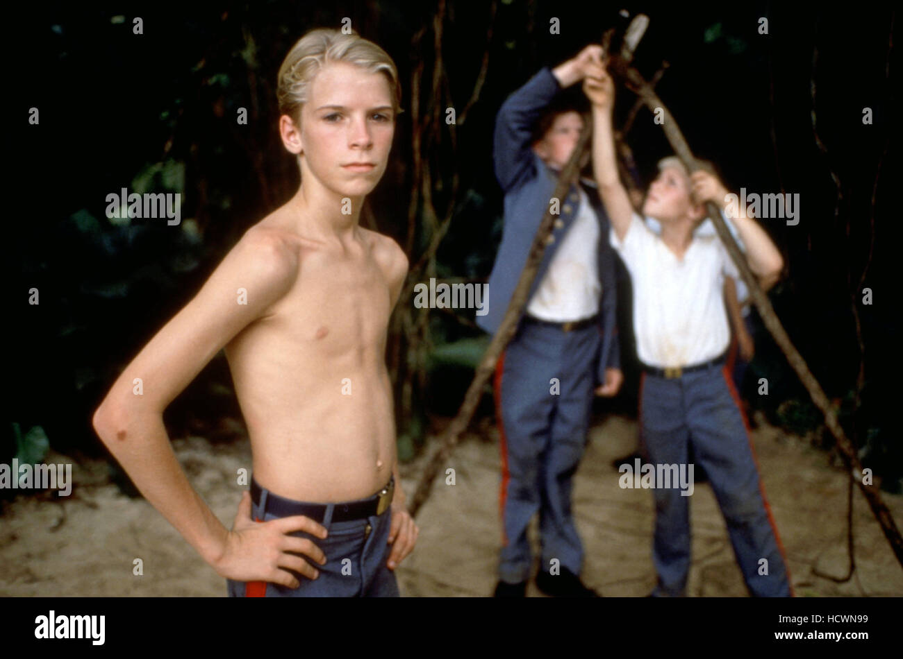 LORD OF THE FLIES, Chris Furrh (far left), 1990. ©Columbia Pictures ...