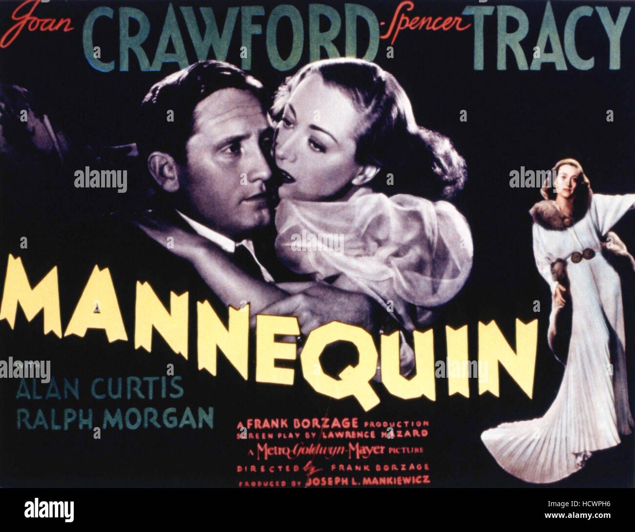 MANNEQUIN, Spencer Tracy, Joan Crawford, 1937 Stock Photo Alamy