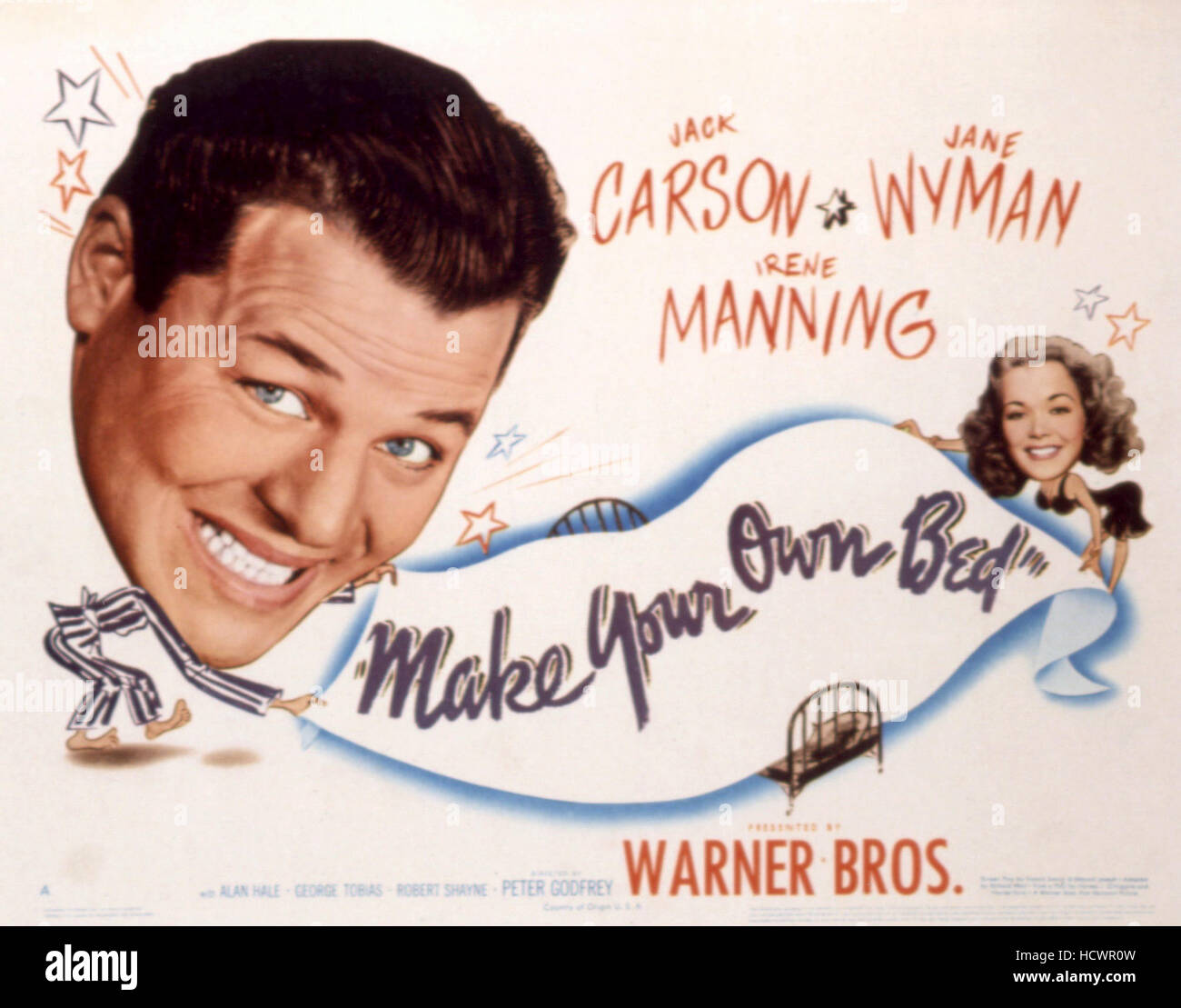 MAKE YOUR OWN BED, Jack Carson, Jane Wyman, 1944 Stock Photo Alamy