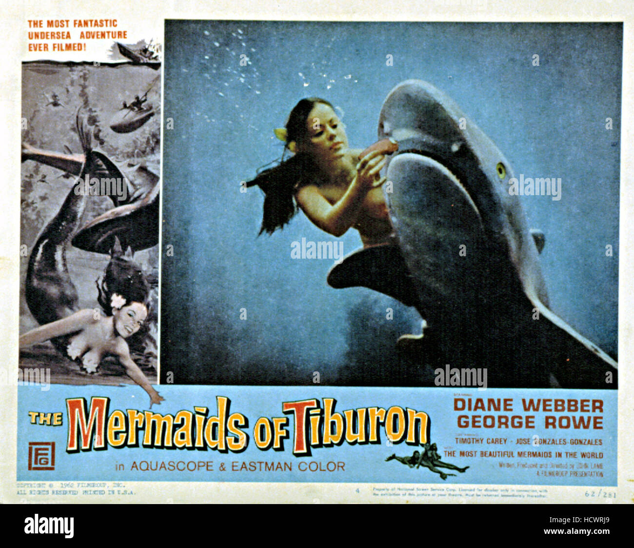 MERMAIDS OF TIBURON, Diane Webber, 1962 Stock Photo - Alamy