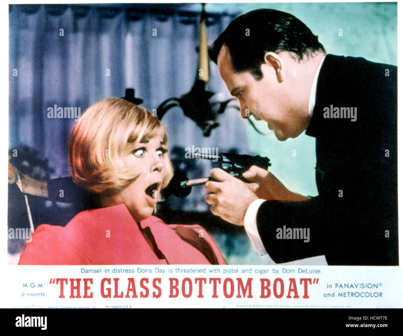 THE GLASS BOTTOM BOAT, Doris Day, Dom DeLuise, 1966 Stock Photo Alamy
