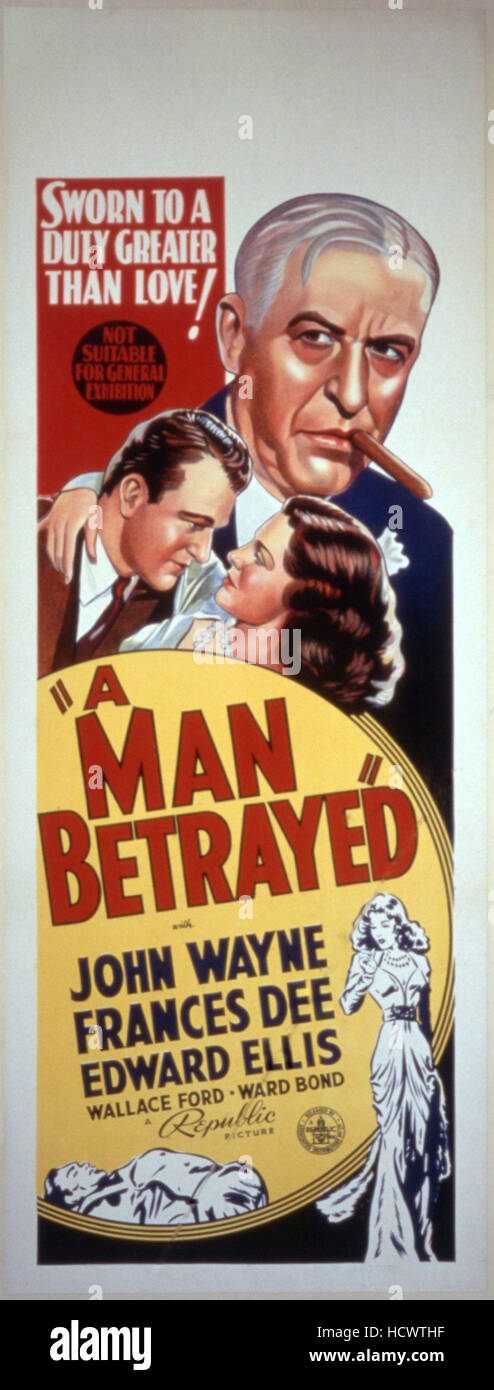 A Man Betrayed, (aka Wheel Of Fortune), Edward Ellis, John Wayne 