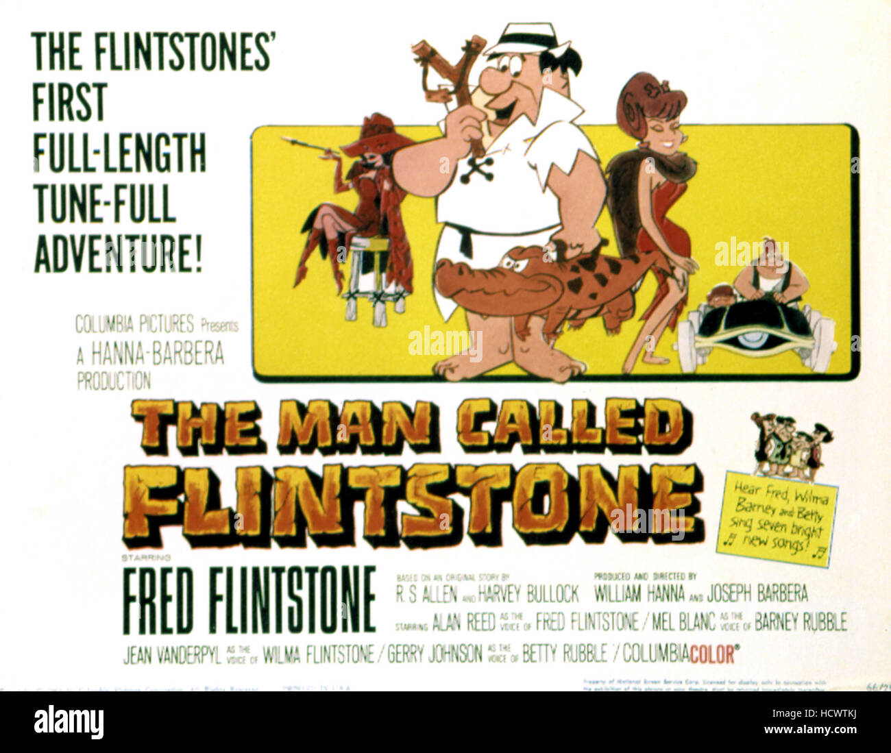 THE MAN CALLED FLINTSTONE, Fred Flintstone, 1966 Stock Photo Alamy