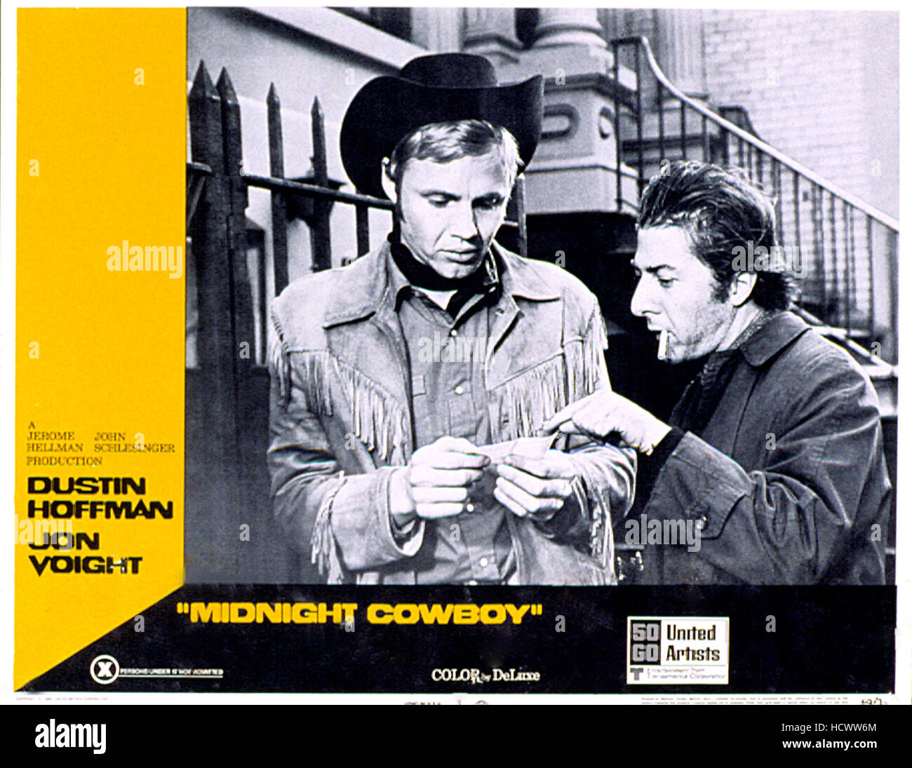 MIDNIGHT COWBOY, Jon Voight, Dustin Hoffman, 1969 Stock Photo - Alamy