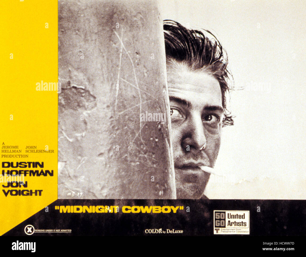 MIDNIGHT COWBOY, Dustin Hoffman, 1969 Stock Photo - Alamy