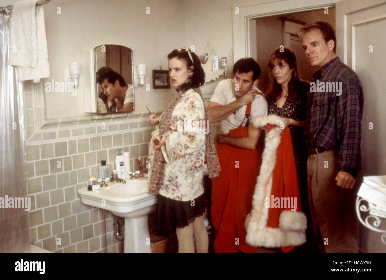 MIXED NUTS, Juliette Lewis, Anthony La Paglia, Rita Wilson, Steve