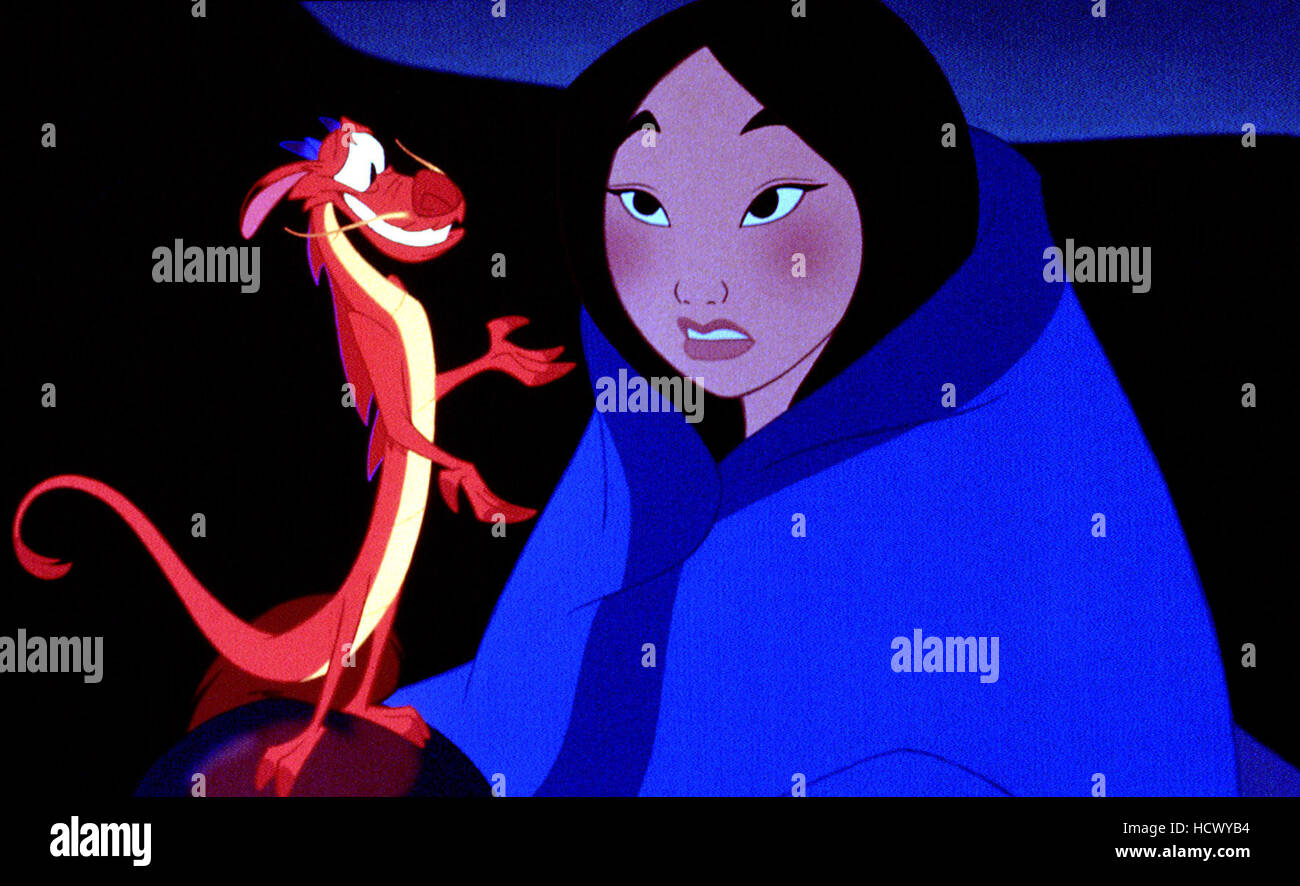 MULAN, Mushu, Mulan, 1998. c) Walt Disney Pictures/ Courtesy: Everett Collection. Stock Photo