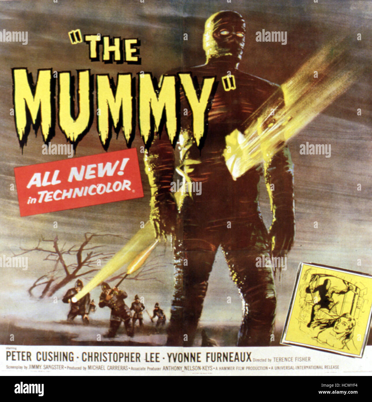 THE MUMMY, Christopher Lee, 1959 Stock Photo - Alamy