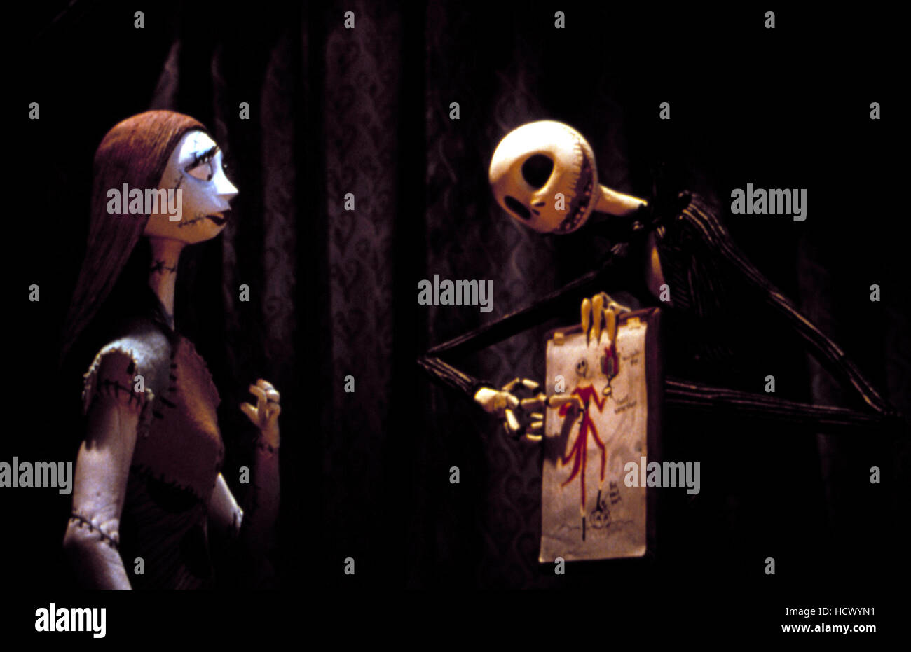 THE NIGHTMARE BEFORE CHRISTMAS, from left Sally (voice Catherine O
