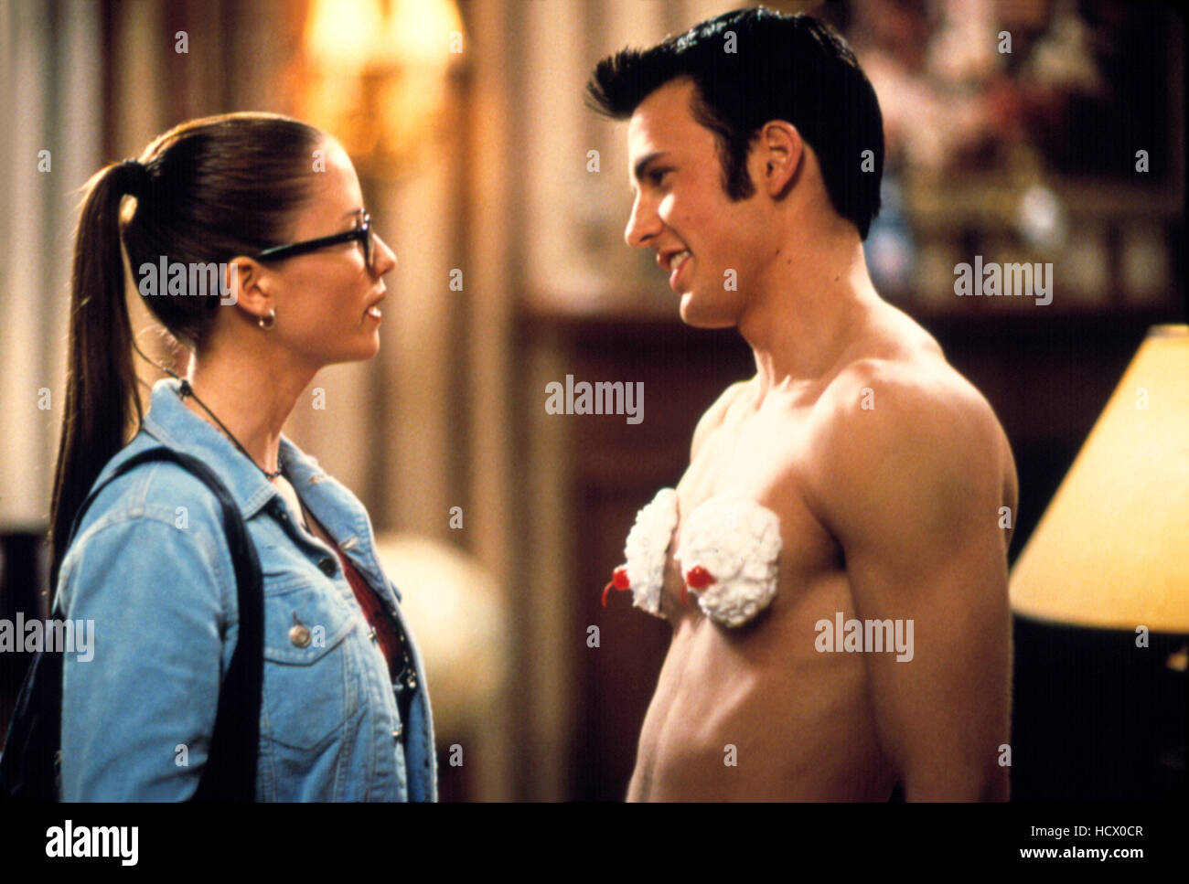 NOT ANOTHER TEEN MOVIE, Chyler Leigh, Chris Evans, 2001 Stock Photo Alamy