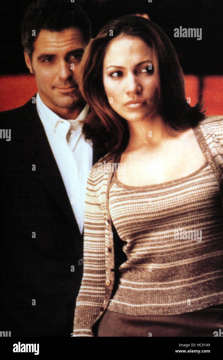 OUT OF SIGHT, Clooney, Jennifer Lopez, 1998 Stock Photo Alamy