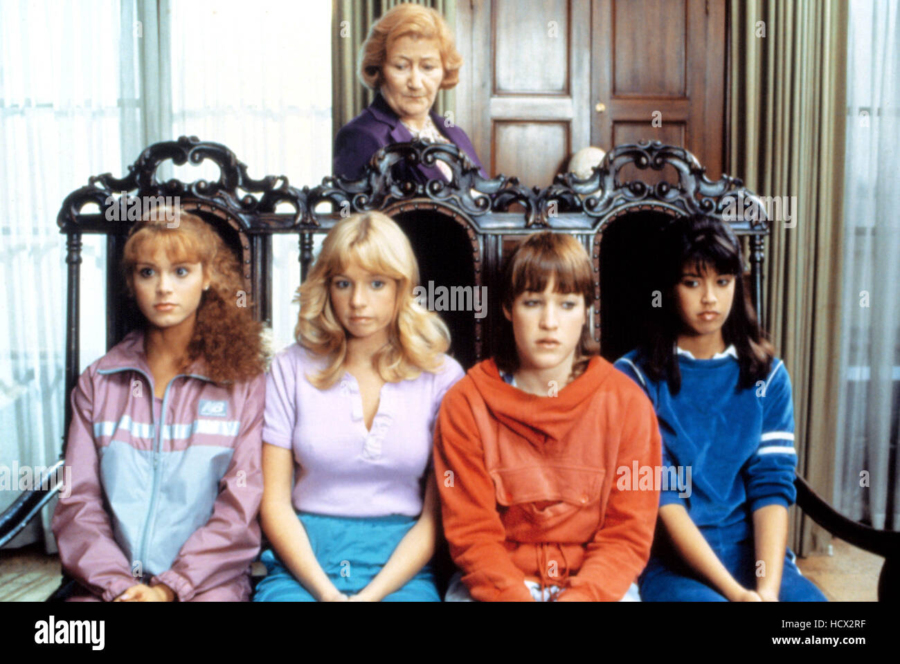 PRIVATE SCHOOL, Betsy Russell, Kari Lizer, Fran Ryan, Kathleen Wilhoite, Phoebe Cates, 1983, (c