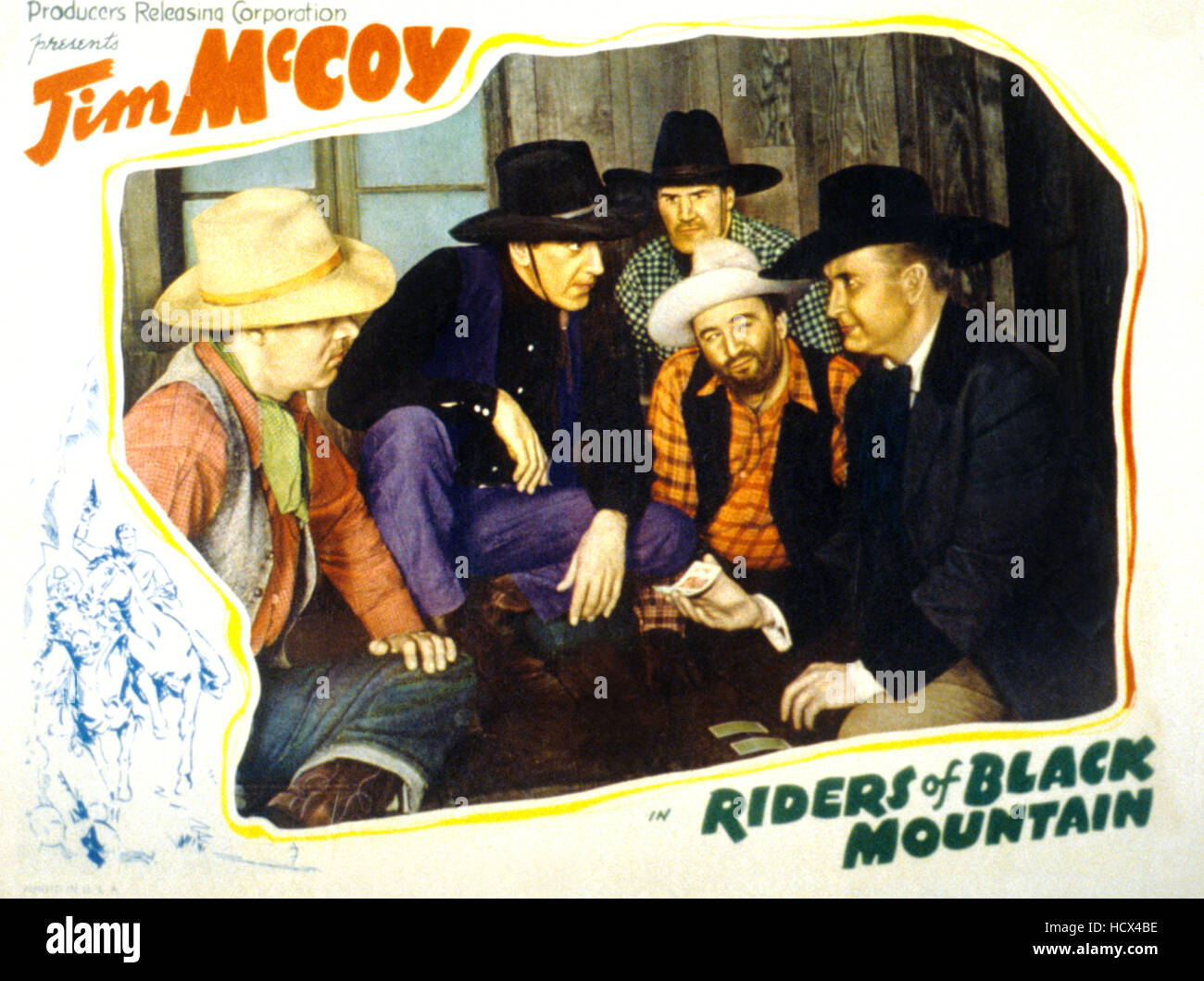 RIDERS OF BLACK MOUNTAIN(aka BLACK MOUNTAIN STAGE), second from left