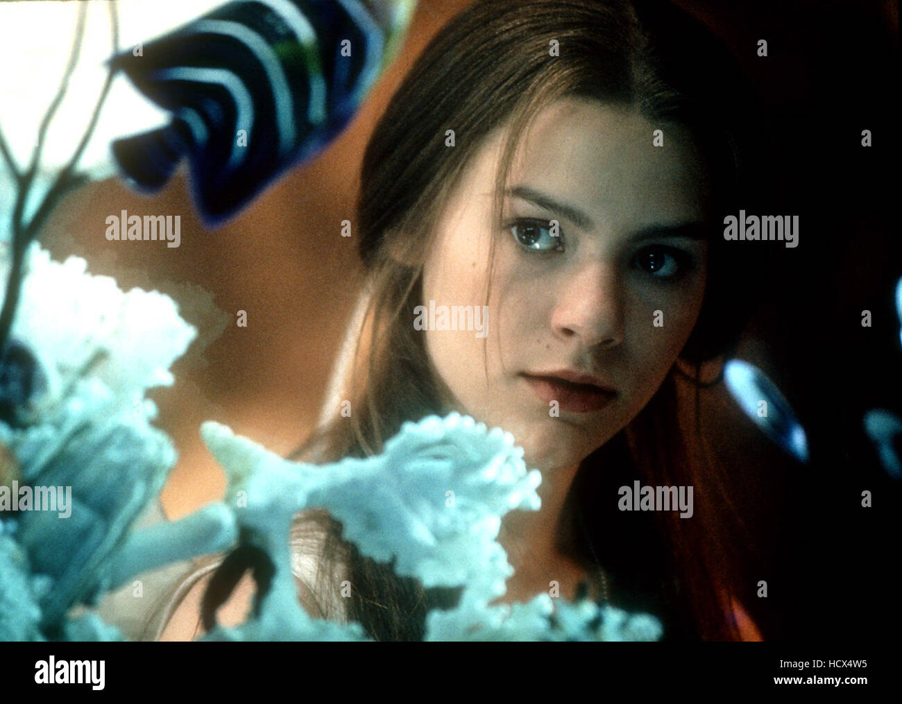 ROMEO AND JULIET, Claire Danes, 1996, coral Stock Photo