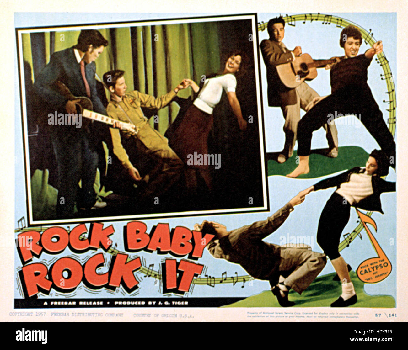 ROCK BABY ROCK IT, 1957 Stock Photo Alamy