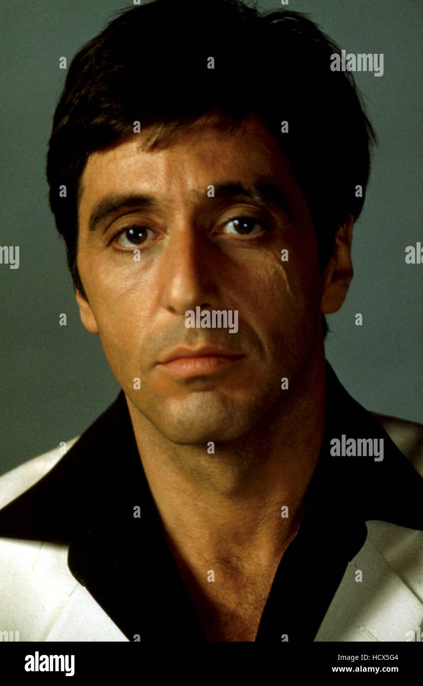 SCARFACE, Al Pacino, 1983 Stock Photo - Alamy