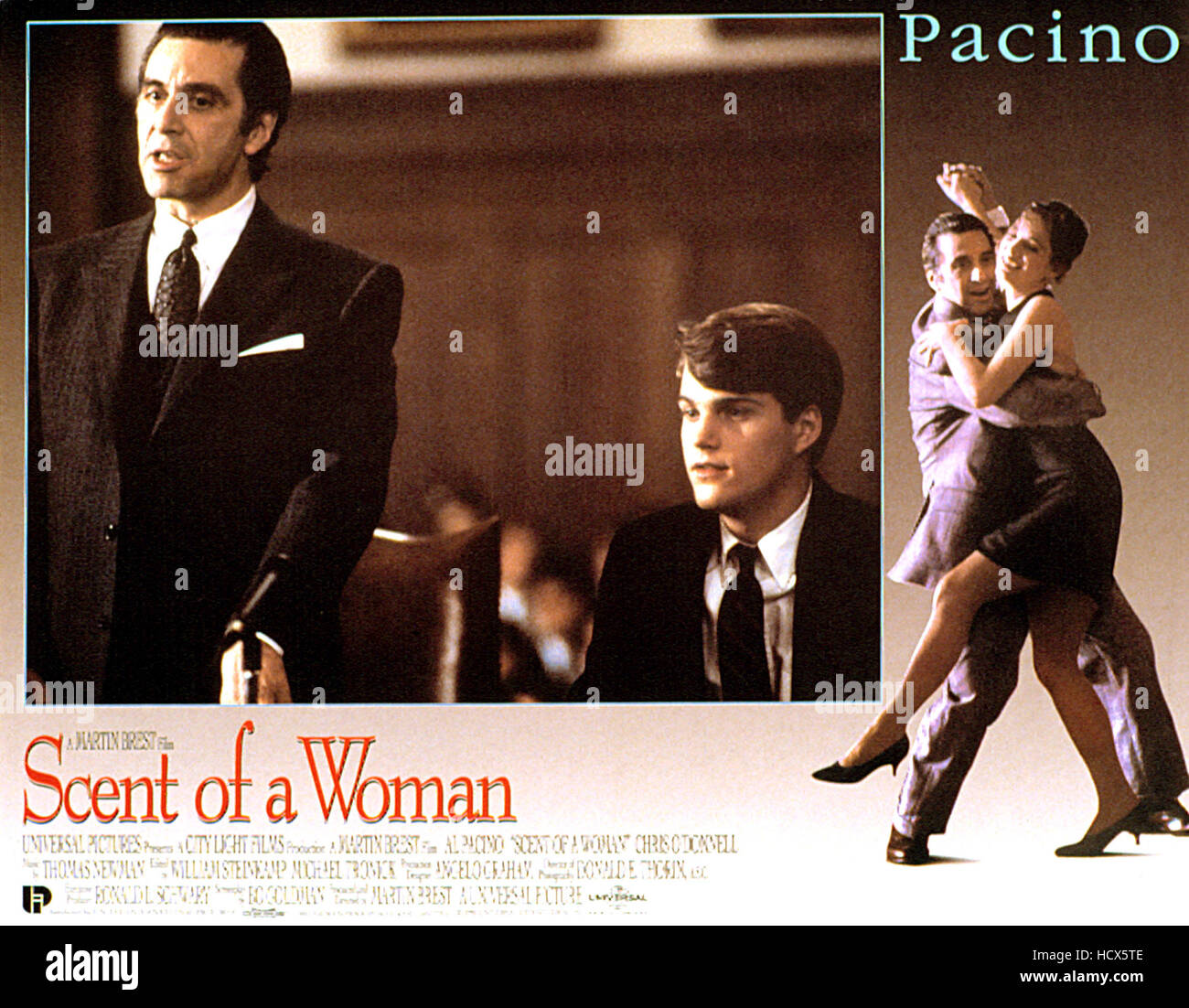 SCENT OF A WOMAN, Al Pacino, Chris O'Donnell, 1992 Stock Photo - Alamy