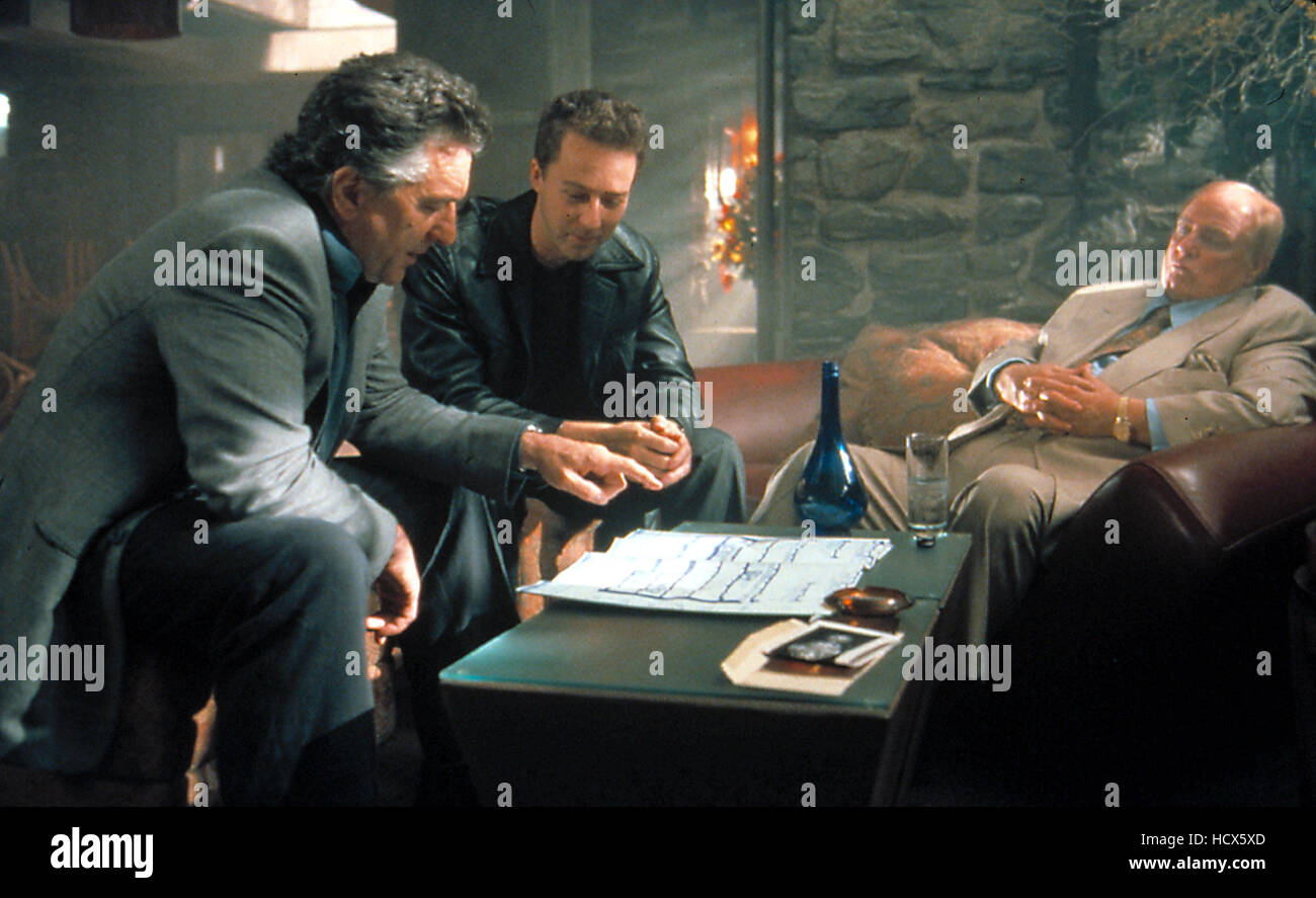 THE SCORE, Robert De Niro, Edward Norton, Marlon Brando, 2001, (c) Paramount/courtesy Everett