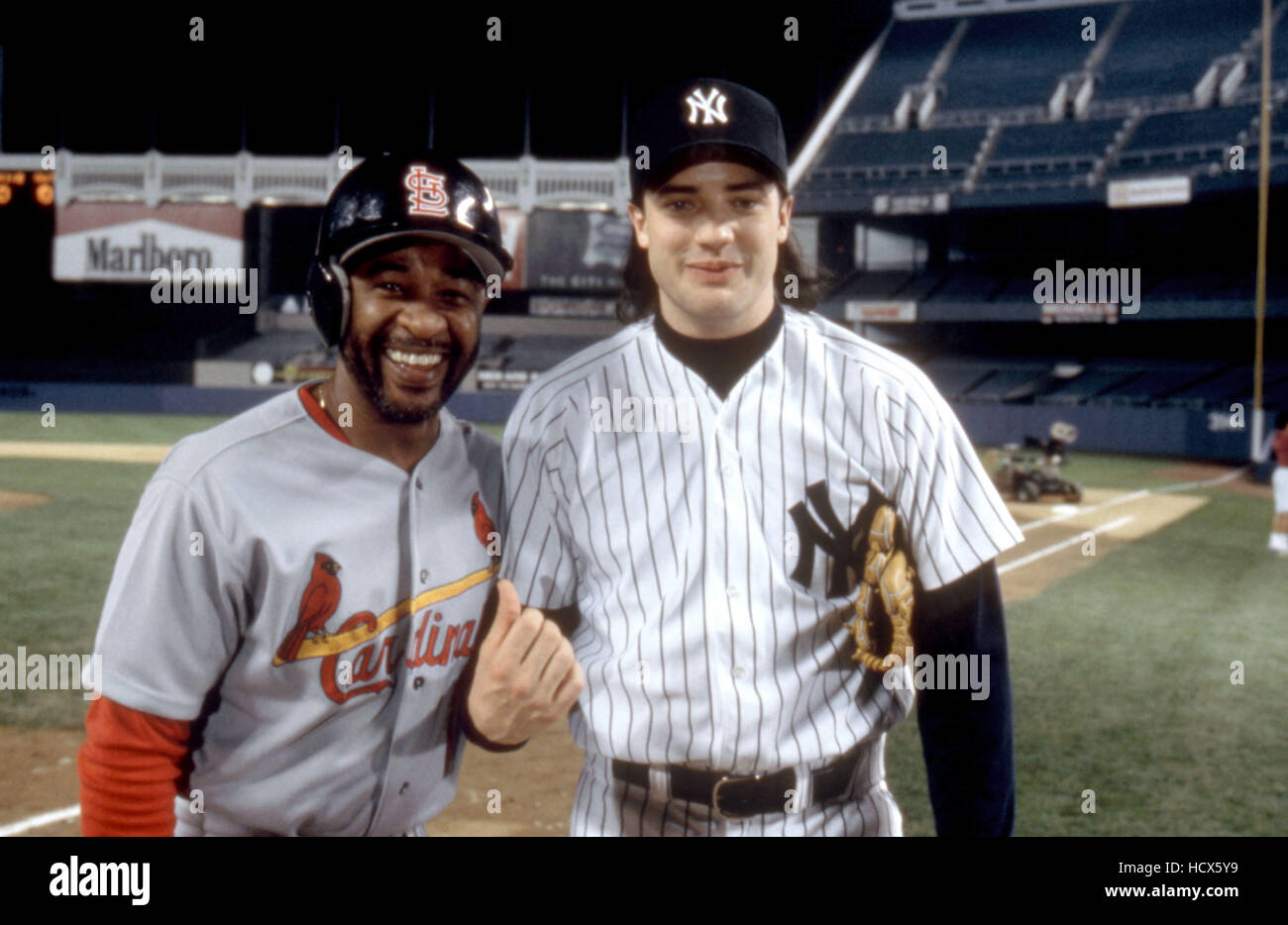 THE SCOUT, Ozzie Smith, Brendan Fraser, 1994, TM and Copyright (c)20th  Century Fox Film Corp. All rights reserved Stock Photo - Alamy