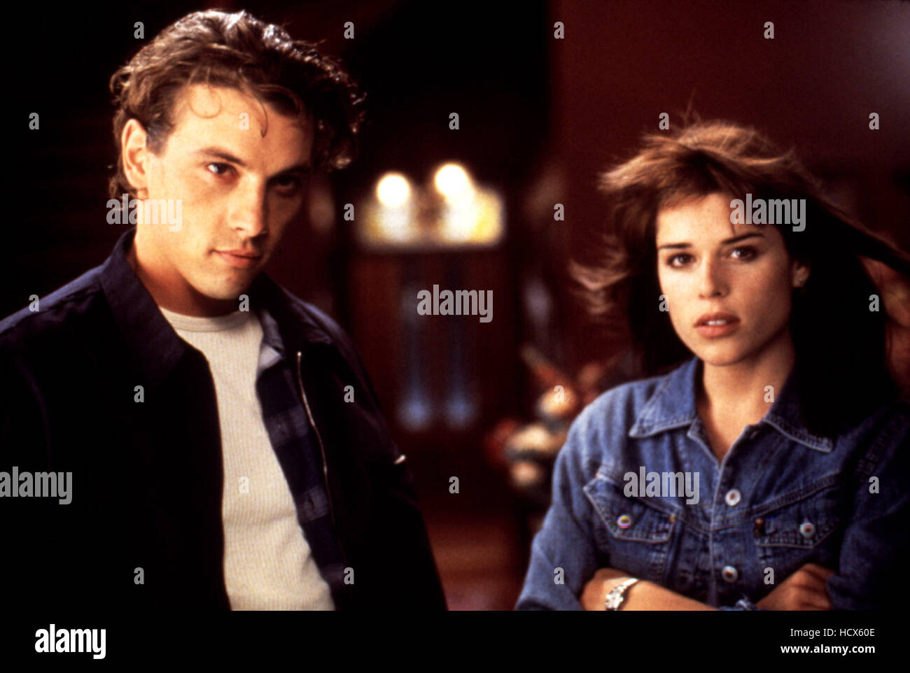 SCREAM, Skeet Ulrich, Neve Campbell, 1996 Stock Photo - Alamy