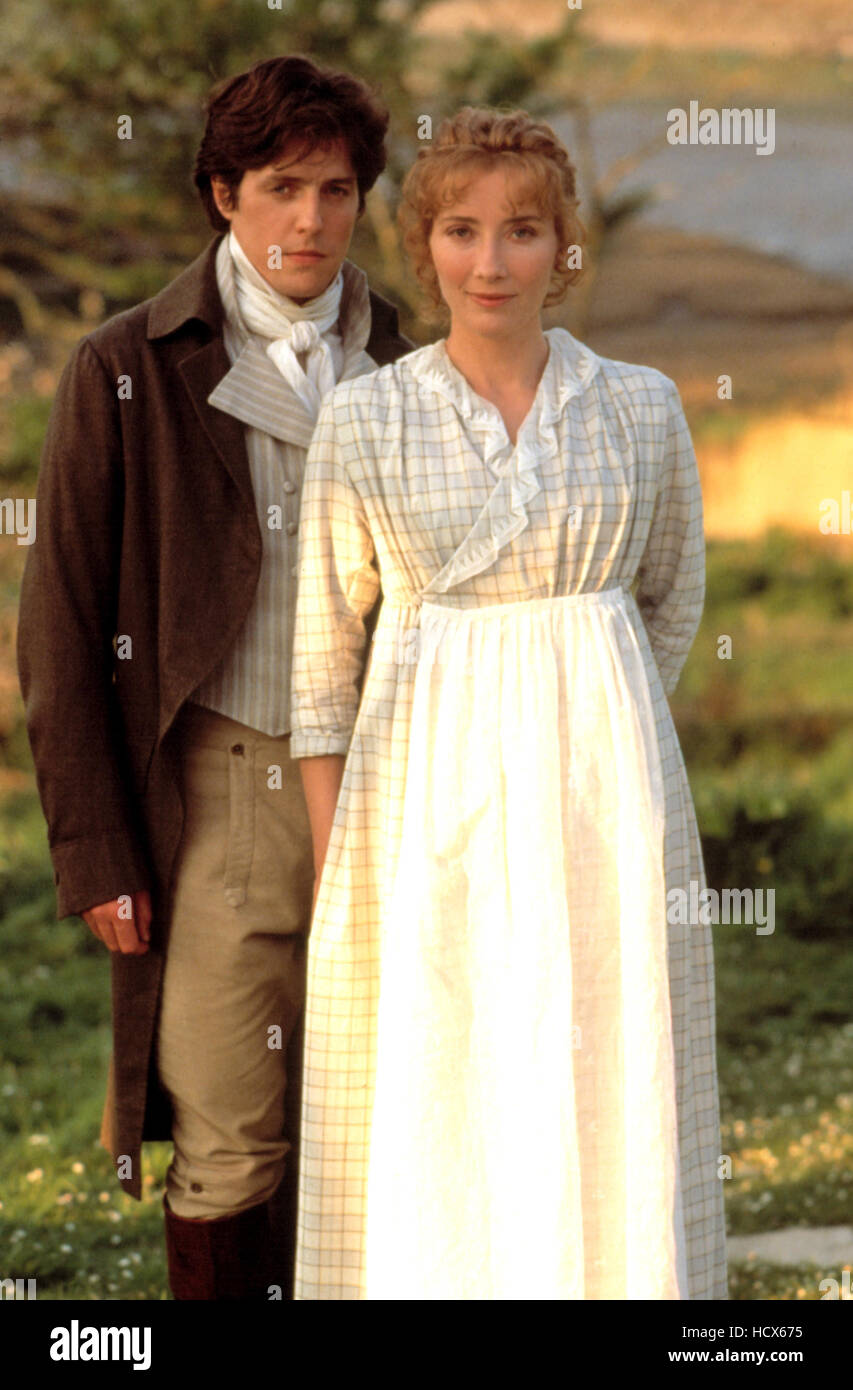 SENSE AND SENSIBILITY, Hugh Grant, Emma Thompson, 1995 Stock Photo Alamy
