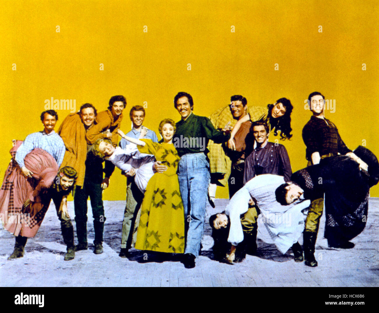 SEVEN BRIDES FOR SEVEN BROTHERS, Nancy Kilgas, Jane Powell, Howard