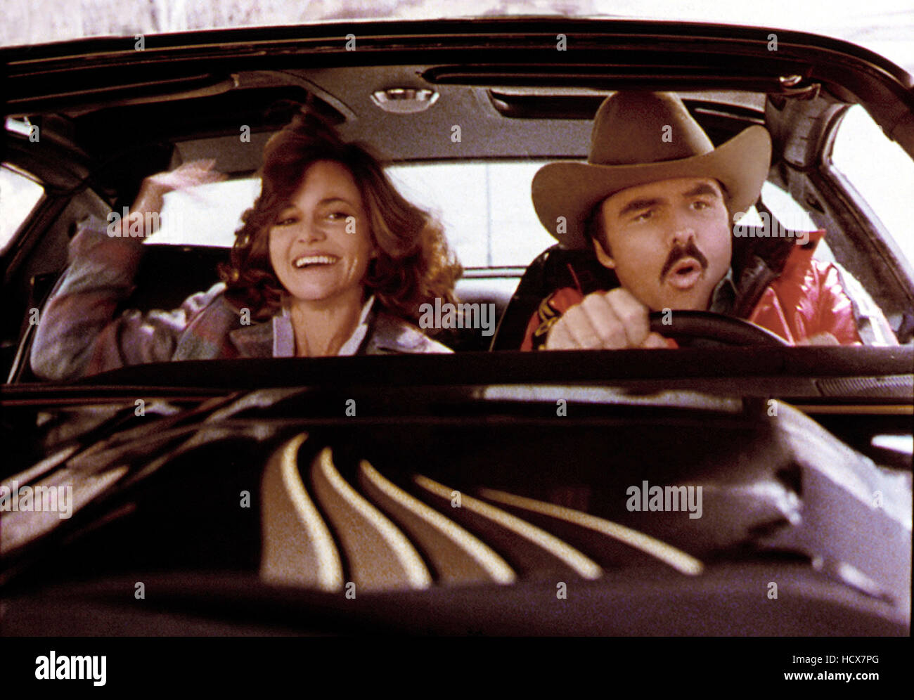 SMOKEY AND THE BANDIT II, Sally Field, Burt Reynolds, 1980 Stock Photo